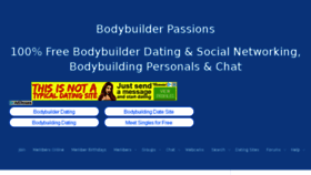 What Bodybuilderpassions.com website looked like in 2017 (6 years ago)