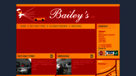 What Baileysofswindon.co.uk website looked like in 2017 (6 years ago)