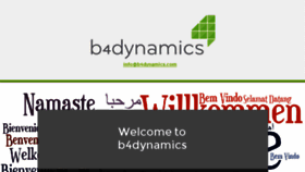 What B4dynamics.com website looked like in 2017 (6 years ago)