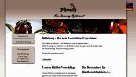 What Billabong.de website looked like in 2011 (12 years ago)