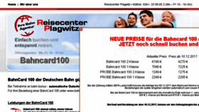 What Bahncard-100.de website looked like in 2017 (6 years ago)