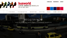 What Busworldlatinamerica.org website looked like in 2017 (6 years ago)