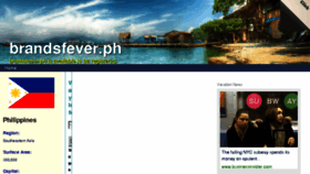 What Brandsfever.ph website looked like in 2017 (6 years ago)