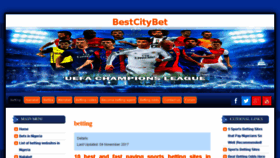 What Bestcitybet.com website looked like in 2017 (6 years ago)