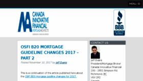 What Bc-mortgage-broker.ca website looked like in 2017 (6 years ago)