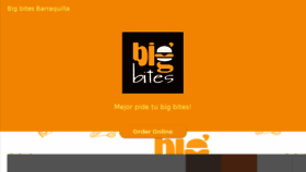 What Bigbites.co website looked like in 2017 (6 years ago)