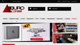 What Buro-conseil.com website looked like in 2017 (6 years ago)