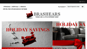 What Brashears.com website looked like in 2017 (6 years ago)