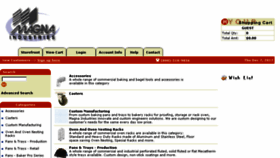 What Bakerysupplies.net website looked like in 2017 (6 years ago)