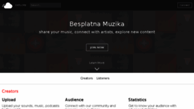 What Besplatnamuzika.net website looked like in 2017 (6 years ago)