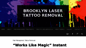 What Brooklynlasertattooremoval.com website looked like in 2017 (6 years ago)