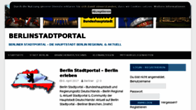 What Berlinstadtportal.de website looked like in 2017 (6 years ago)