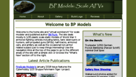 What Bpmodels.net website looked like in 2017 (6 years ago)