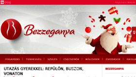 What Bezzeganya.reblog.hu website looked like in 2017 (6 years ago)