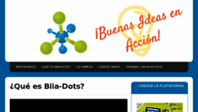 What Biia-dots.com website looked like in 2017 (6 years ago)