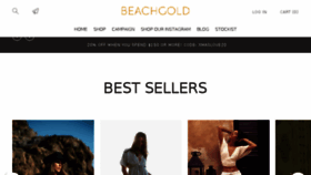 What Beachgoldbali.com website looked like in 2017 (6 years ago)
