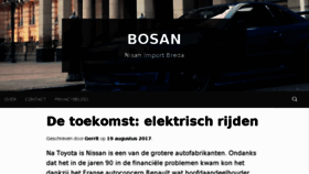 What Bosan-nissan.nl website looked like in 2017 (6 years ago)