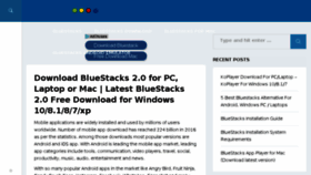 What Bluestacks.download website looked like in 2017 (6 years ago)