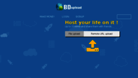 What Bdupload.me website looked like in 2017 (6 years ago)