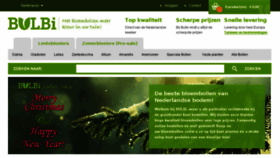 What Bulbi.nl website looked like in 2017 (7 years ago)