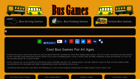 What Bus-games.com website looked like in 2017 (6 years ago)