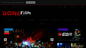 What Bonefishgamer.com website looked like in 2017 (6 years ago)