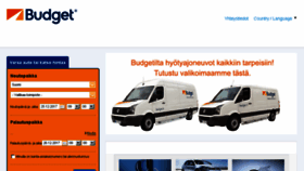 What Budget.fi website looked like in 2017 (6 years ago)