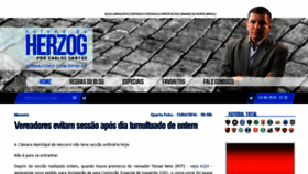 What Blogdocarlossantos.com.br website looked like in 2017 (6 years ago)