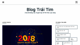 What Blogtraitim.info website looked like in 2017 (6 years ago)