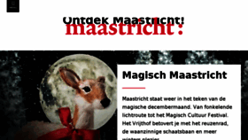 What Bezoekmaastricht.nl website looked like in 2017 (7 years ago)
