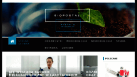 What Biologicznie24.pl website looked like in 2017 (6 years ago)
