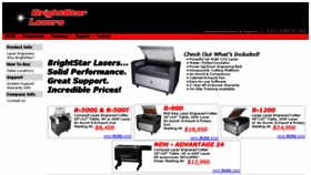 What Brightstarlasers.com website looked like in 2017 (6 years ago)
