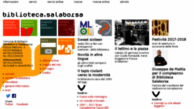 What Bibliotecasalaborsa.it website looked like in 2017 (6 years ago)