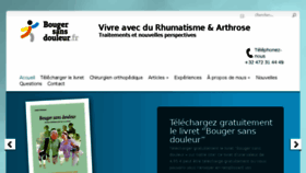 What Bougersansdouleur.fr website looked like in 2017 (6 years ago)