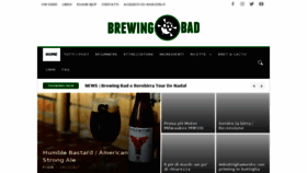 What Brewingbad.com website looked like in 2018 (6 years ago)