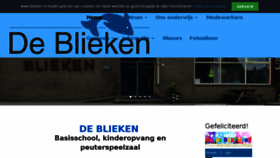 What Blieken.nl website looked like in 2018 (6 years ago)