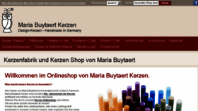 What Buytaert-kerzen.de website looked like in 2018 (8 years ago)