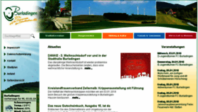 What Burladingen.de website looked like in 2018 (6 years ago)