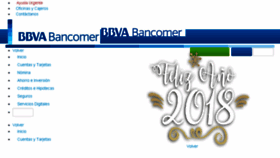 What Bbvabancomer.com website looked like in 2018 (6 years ago)