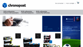 What Boutique.chronopost.fr website looked like in 2018 (6 years ago)