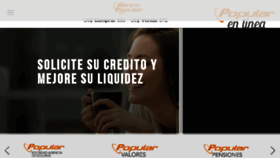 What Bancopopular.fi.cr website looked like in 2018 (7 years ago)