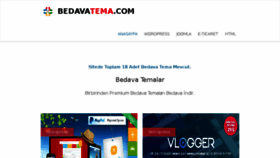 What Bedavatema.com website looked like in 2018 (6 years ago)