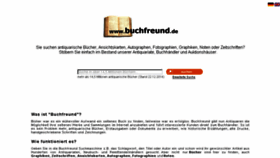 What Buchfreund.de website looked like in 2018 (6 years ago)