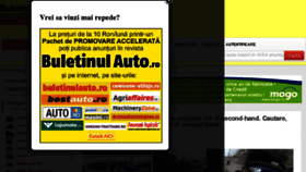 What Buletinulauto.ro website looked like in 2018 (6 years ago)