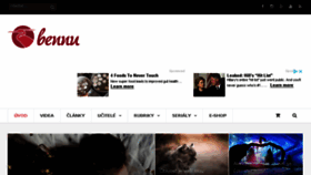 What Bennu.cz website looked like in 2018 (6 years ago)