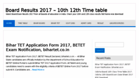 What Biharboardresultsnet.in website looked like in 2018 (6 years ago)