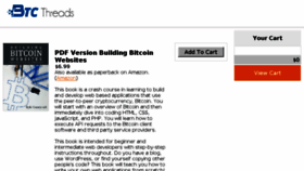 What Btcthreads.com website looked like in 2018 (6 years ago)