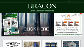 What Bracon.co.uk website looked like in 2018 (6 years ago)