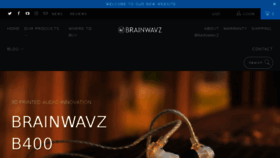What Brainwavzaudio.com website looked like in 2018 (6 years ago)