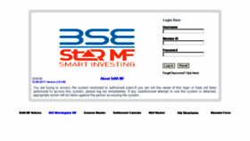 What Bsestarmf.in website looked like in 2018 (6 years ago)